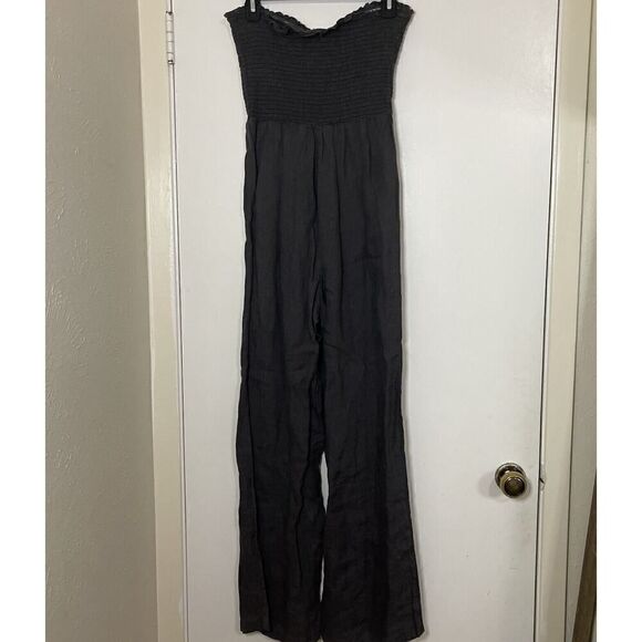 FAHERTY Gauzy gray long jumpsuit size XS - Picture 3 of 6